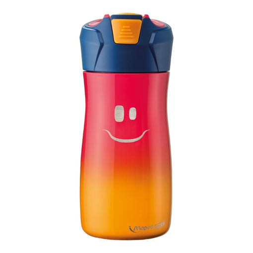 Picture of MAPED STAINLESS STEEL BOTTLE 430ML RED